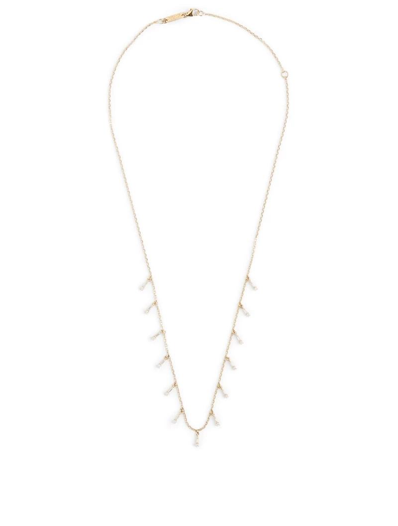 Fireworks 18K Gold Shaker Necklace With Diamonds