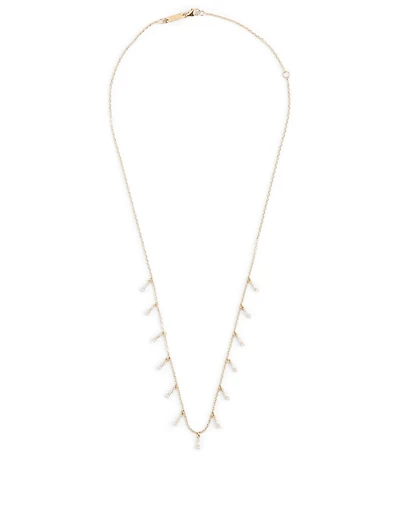 Fireworks 18K Gold Shaker Necklace With Diamonds