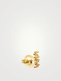 Fireworks 18K Gold Earrings With Diamonds