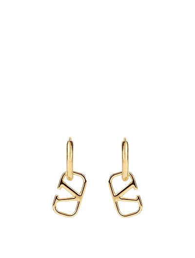 Vlogo Pendant Earrings