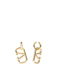 Large VLogo Drop Earrings