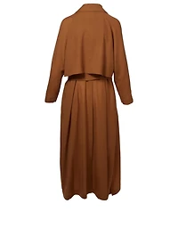 Wool And Cashmere Trench Coat