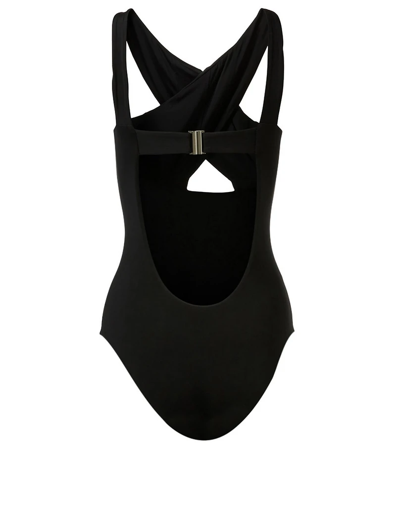 Crisscross One-Piece Swimsuit