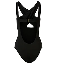 Crisscross One-Piece Swimsuit