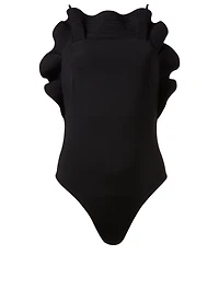 Ruffle One-Piece Swimsuit