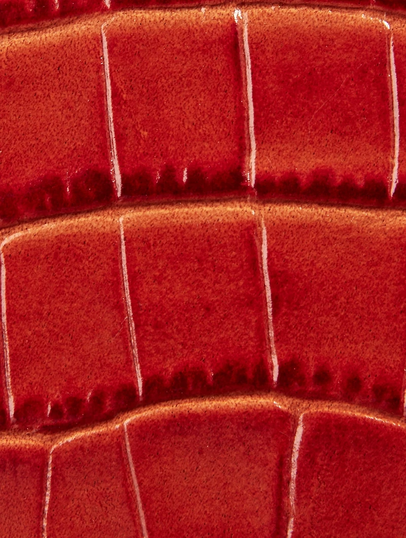Mini Antigona Croc-Embossed Leather Bag