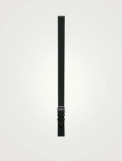 Heure H MM Double Tour Leather Strap