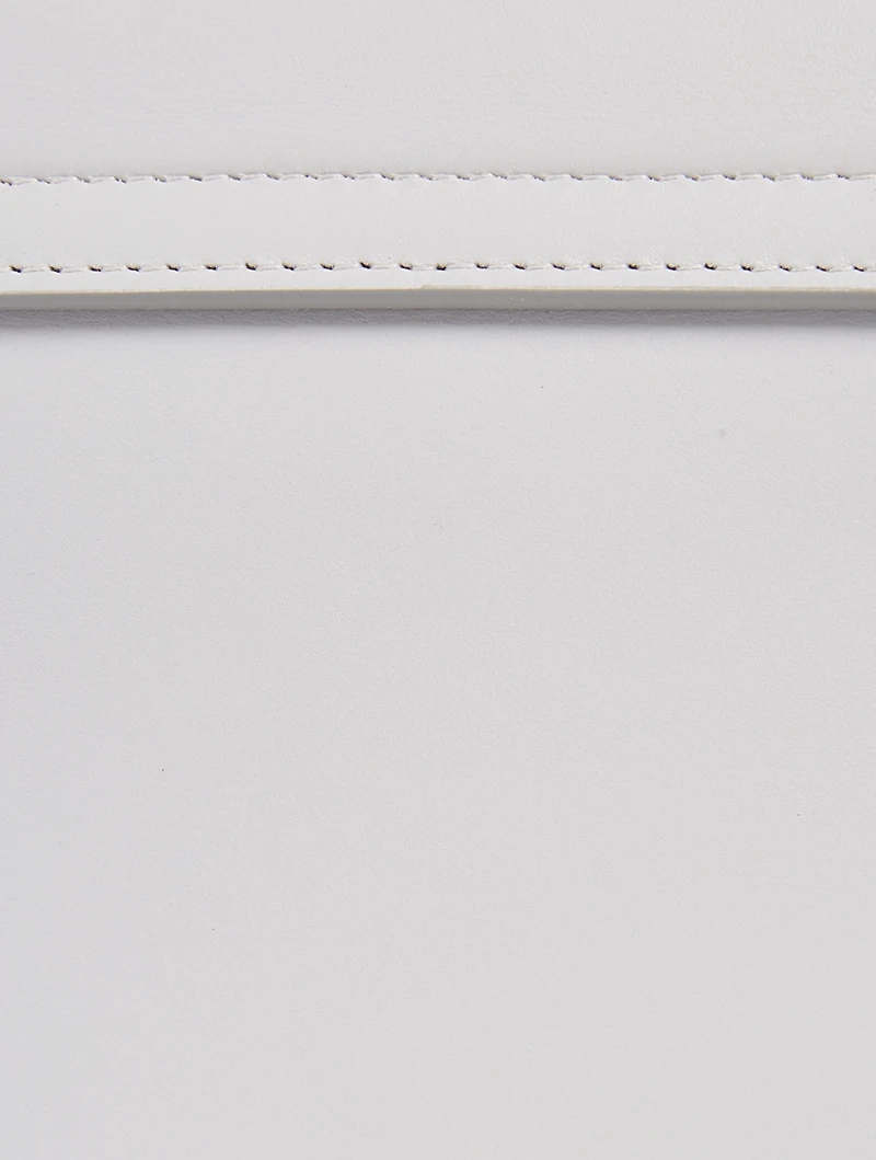 Small Tess Leather Saddle Bag
