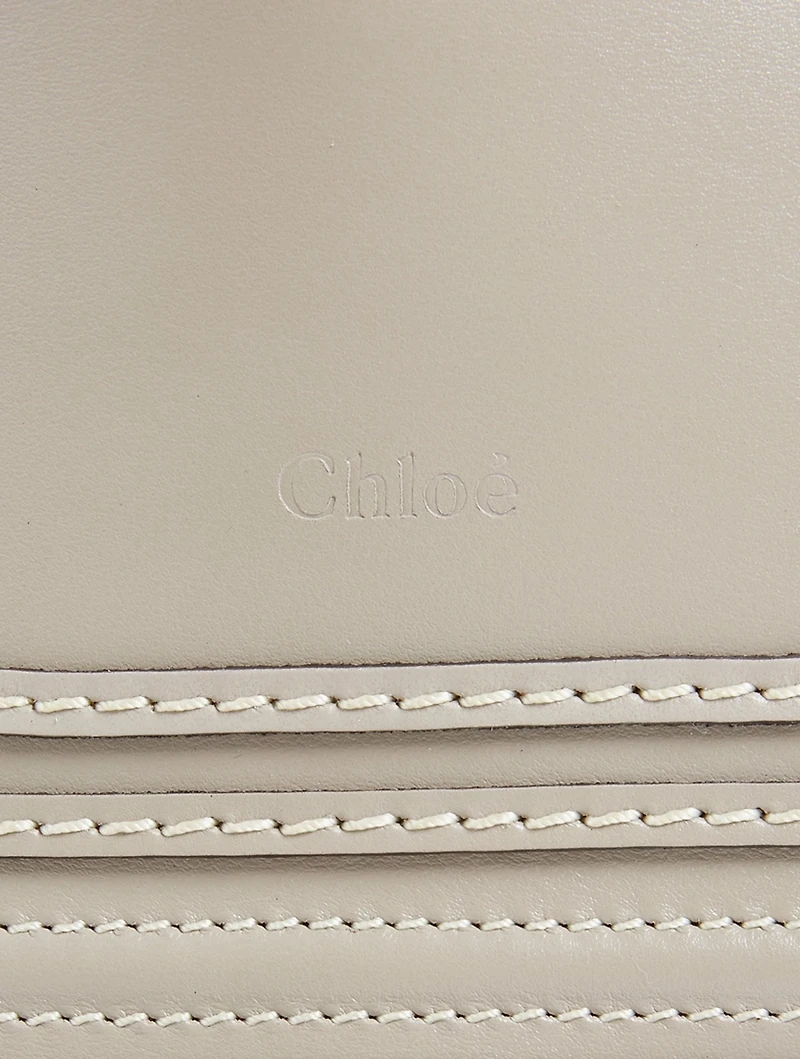 Small Marcie Leather Saddle Bag