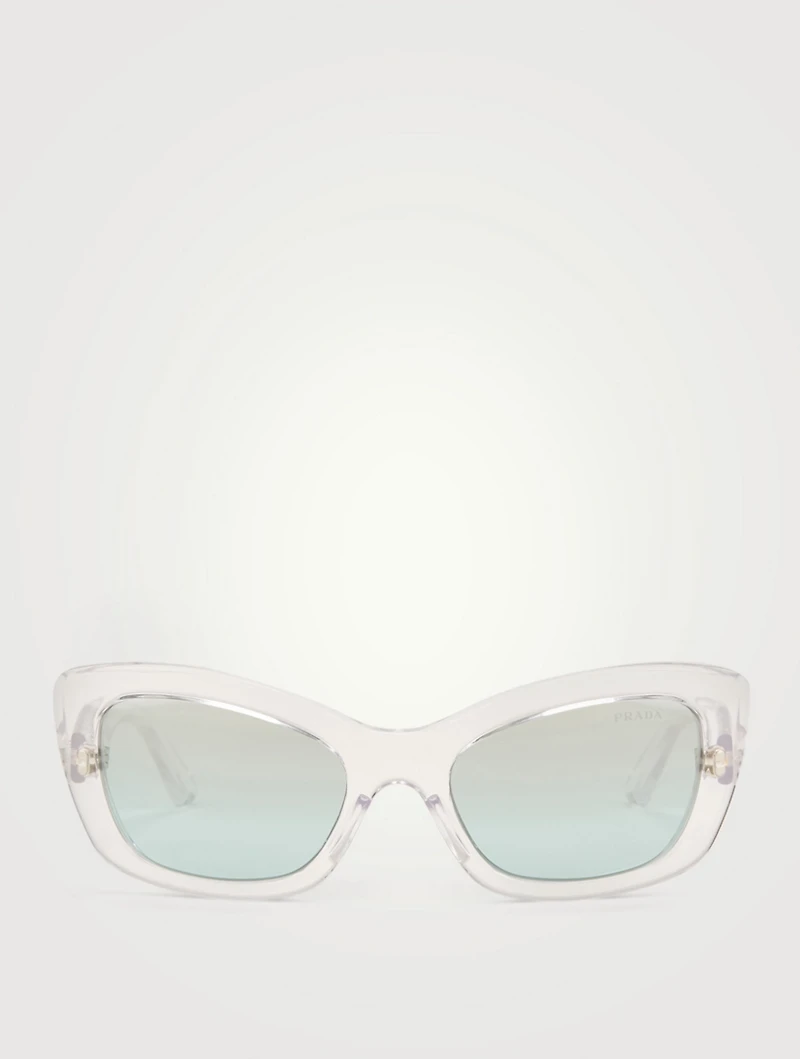 Postcard Rectangular Sunglasses