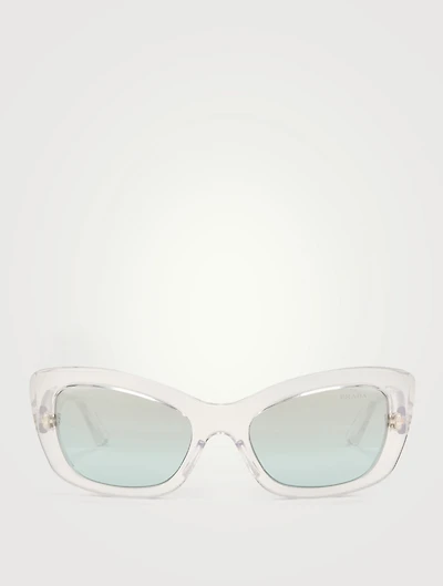Postcard Rectangular Sunglasses