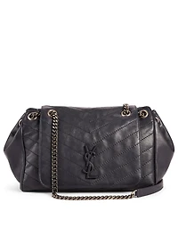 Medium Nolita YSL Monogram Leather Chain Bag
