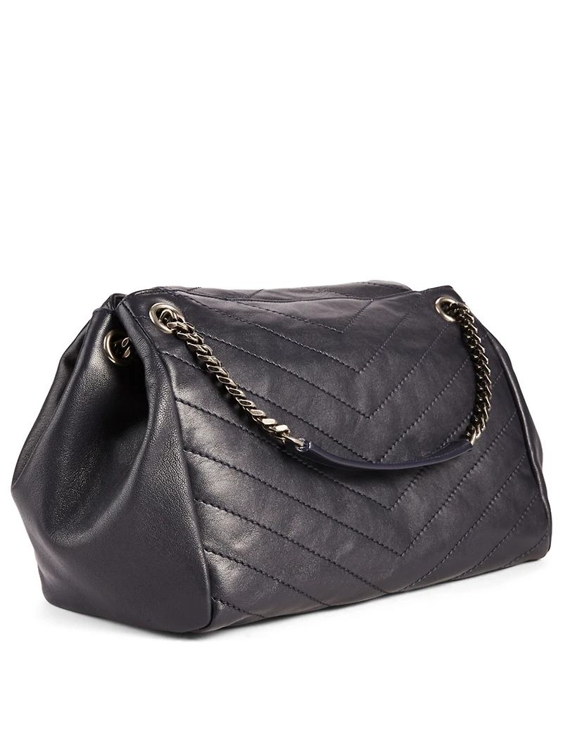 Medium Nolita YSL Monogram Leather Chain Bag