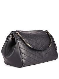 Medium Nolita YSL Monogram Leather Chain Bag