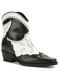 Low Texas Leather Ankle Boots