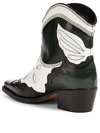 Low Texas Leather Ankle Boots