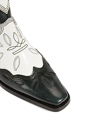 Low Texas Leather Ankle Boots