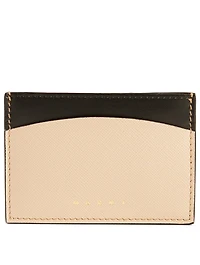 Saffiano Leather Card Holder