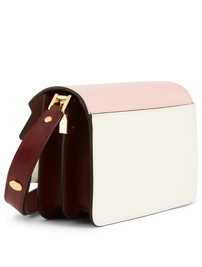 Trunk Colourblock Leather Bag