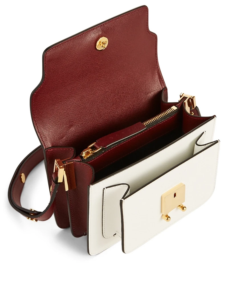 Trunk Colourblock Leather Bag