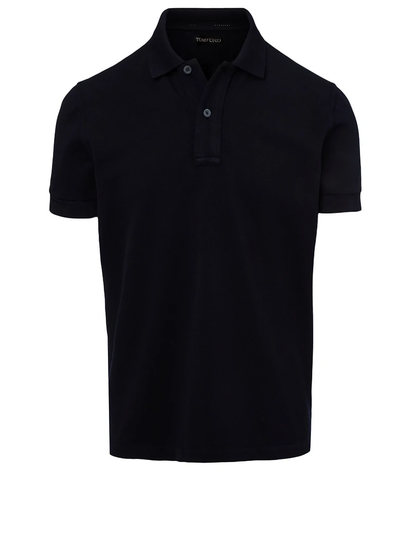 Cotton Pique Polo Shirt