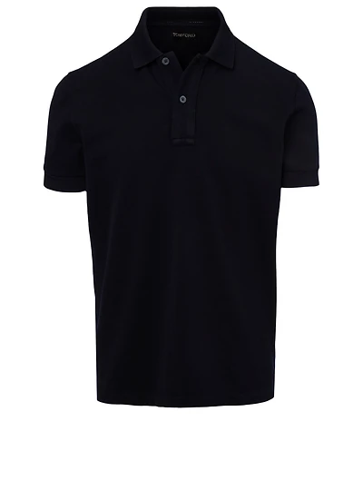 Cotton Pique Polo Shirt