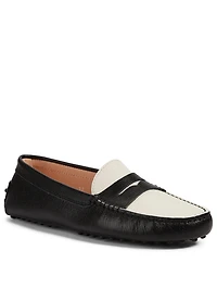 Gommino Bi-Colour Leather Driving Shoes