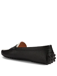 Gommino Bi-Colour Leather Driving Shoes