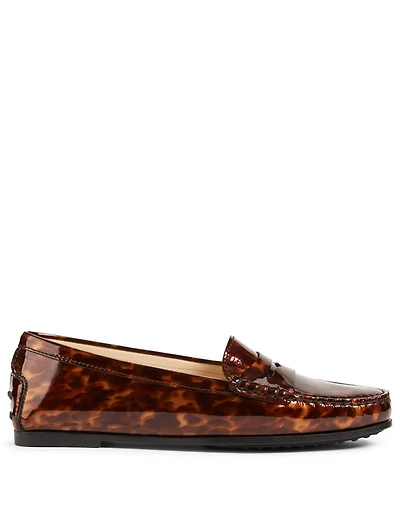 City Gommino Patent Leather Driving Shoes