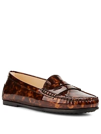 City Gommino Patent Leather Driving Shoes