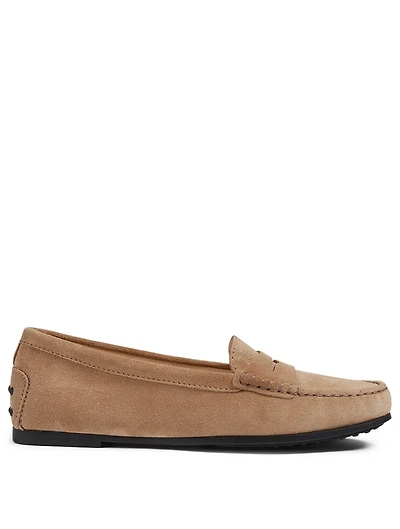 City Gommini Suede Driving Shoes