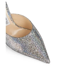 Rav 100 Metallic Leather Mules