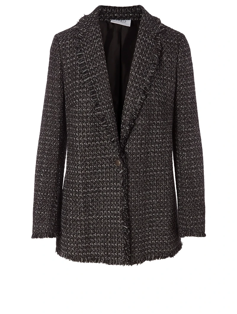 Cotton Tweed Blazer