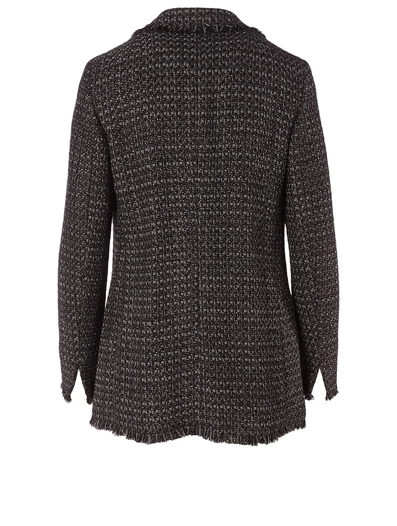 Cotton Tweed Blazer