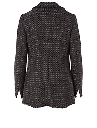 Cotton Tweed Blazer