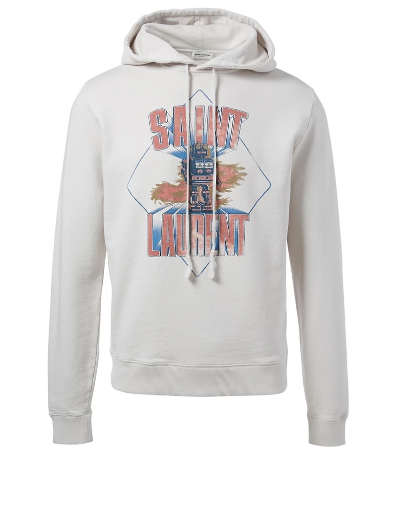 Cotton Logo Robot Sweatshirt