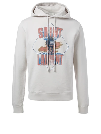 Cotton Logo Robot Sweatshirt