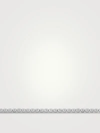 11g Brushed Sterling Silver Bead Bracelet