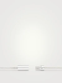 7g Polished Sterling Silver Cable Bracelet
