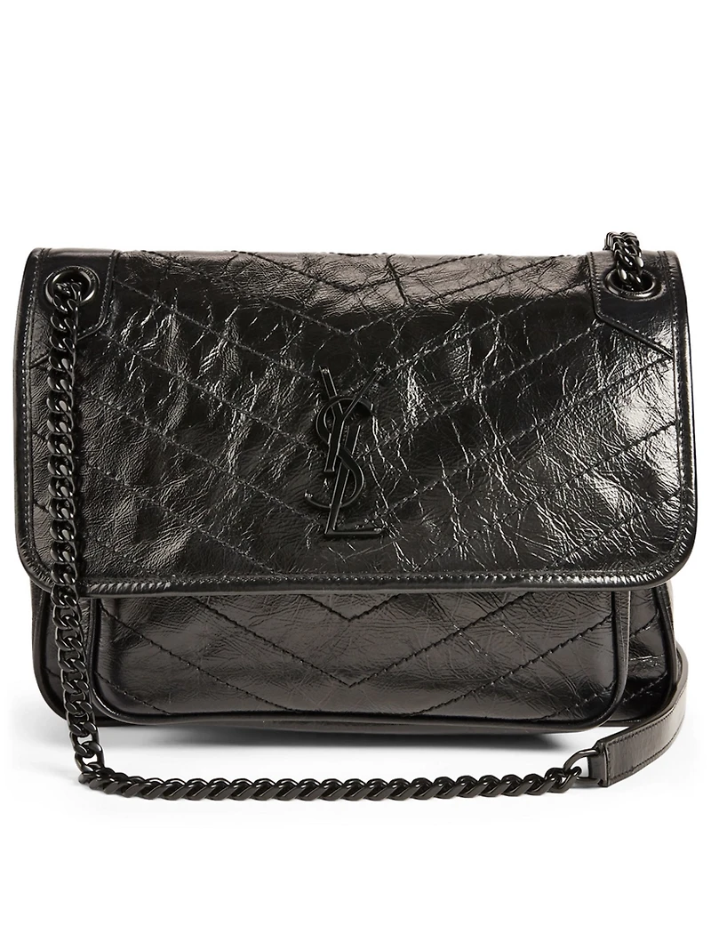 Medium Niki YSL Monogram Leather Chain Bag