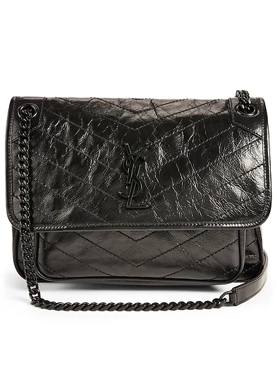 Medium Niki YSL Monogram Leather Chain Bag