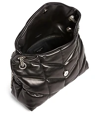 Small Loulou YSL Monogram Leather Puffer Bag
