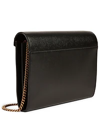 Cassandra YSL Monogram Leather Chain Wallet Bag