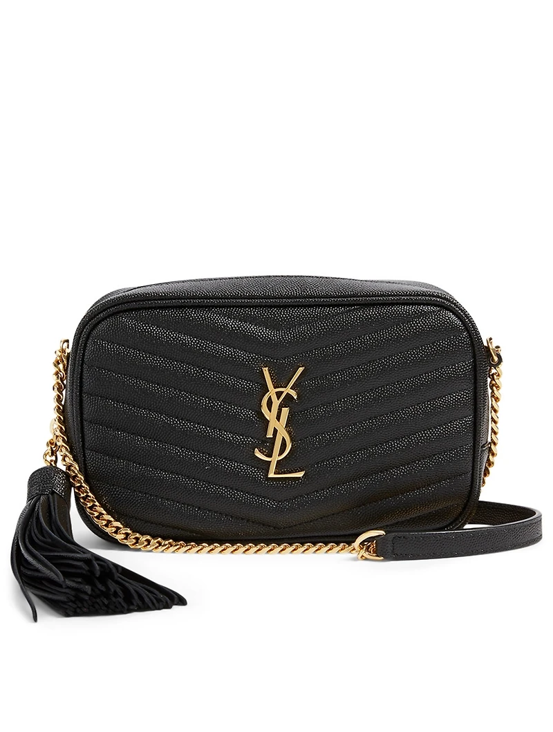 Mini Lou YSL Monogram Leather Bag