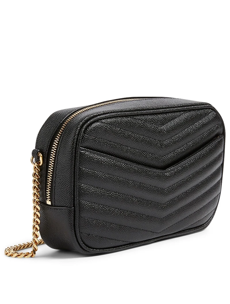 Mini Lou YSL Monogram Leather Bag