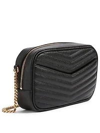 Mini Lou YSL Monogram Leather Bag