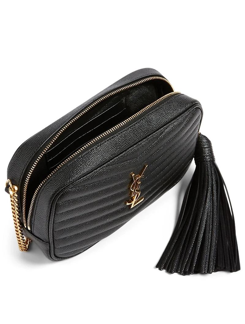 Mini Lou YSL Monogram Leather Bag