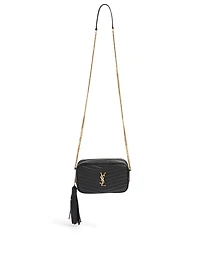 Mini Lou YSL Monogram Leather Bag