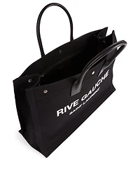 Rive Gauche Canvas Tote Bag