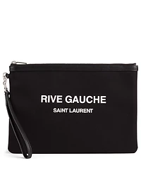 Rive Gauche Canvas Pouch
